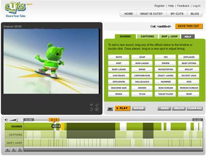 Cuts.com video editing